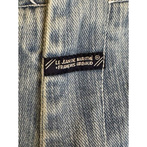 Vintage Marithe Francois Girbaud Men 34x33 Jeans Y2K Hip Hop Baggy Strap MFG - Picture 3 of 14